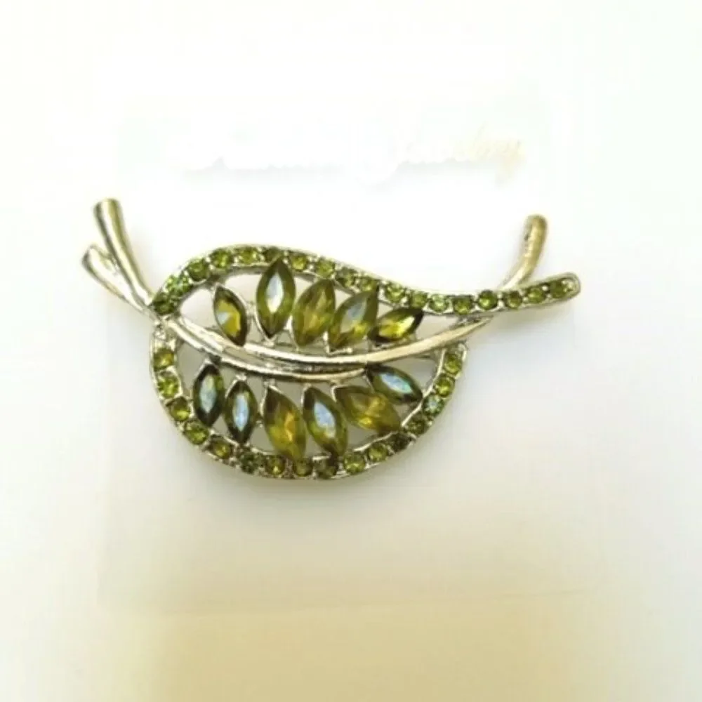Rhinestone Crystal Brooch